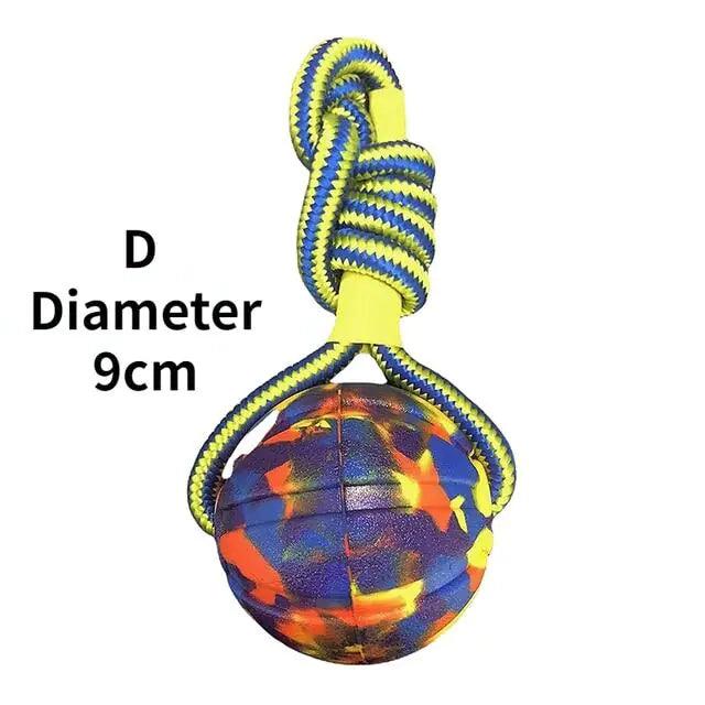 Dog Training Ball on Rope - Onemart