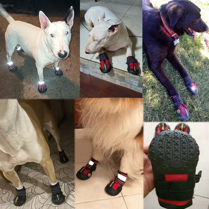 Pet Dog Shoes 4pcs/set - Onemart