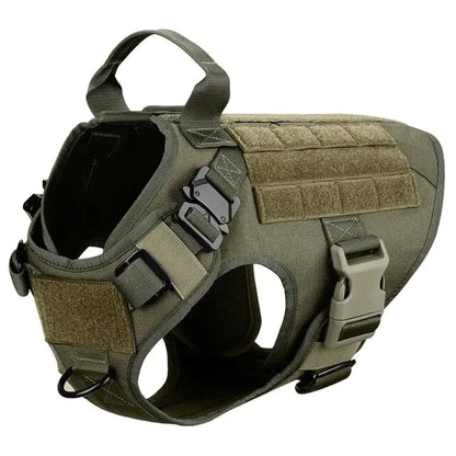 Metal Buckle Tactical Dog Harness - Onemart
