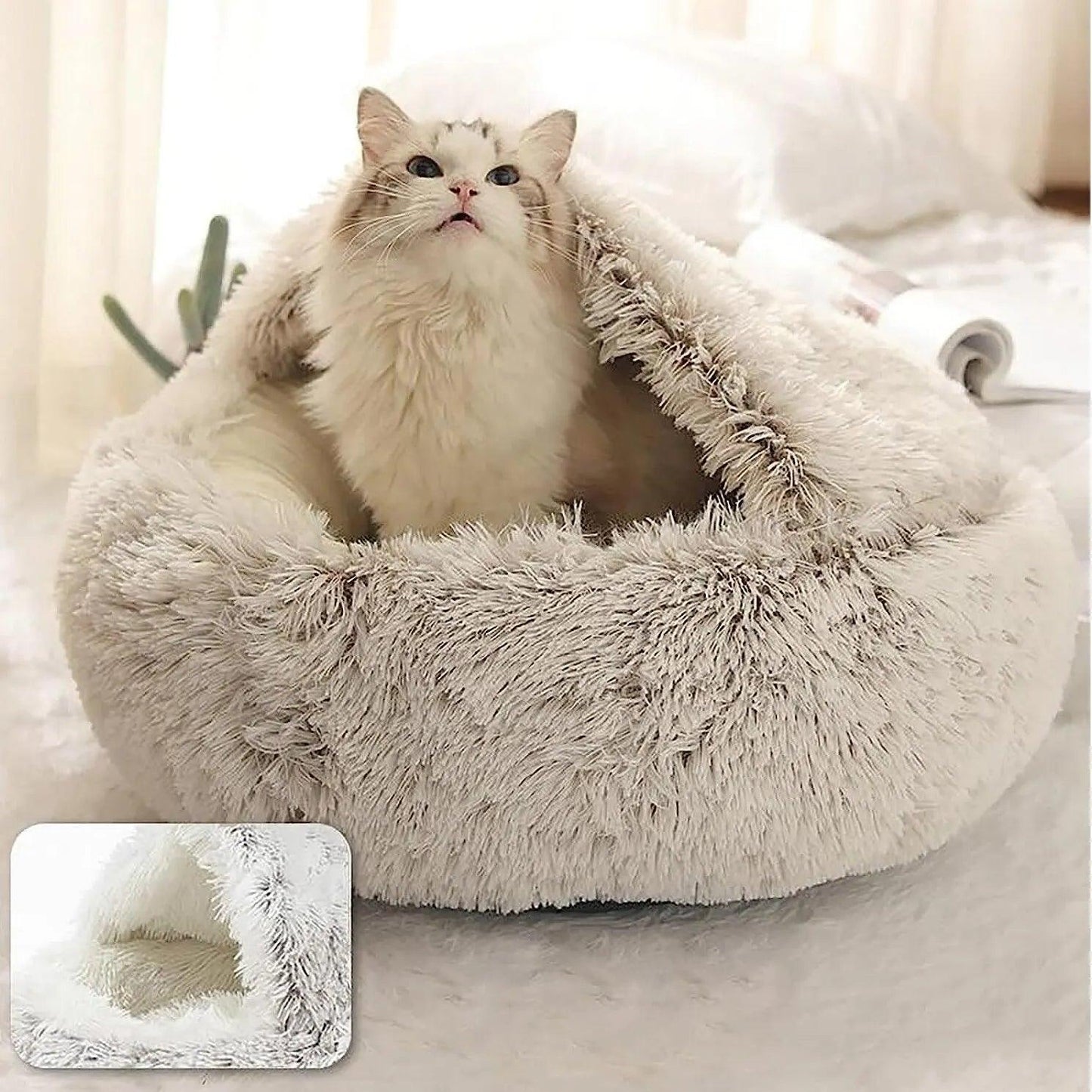 Soft Plush Pet Bed - Onemart