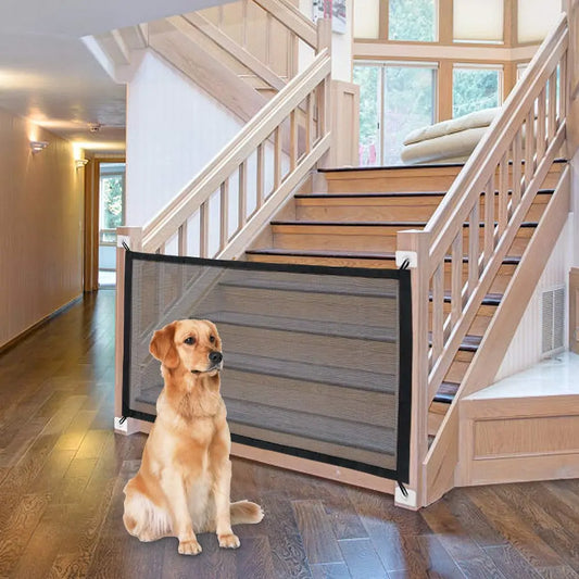 Indoor and Outdoor Dog Gate Mesh Fence