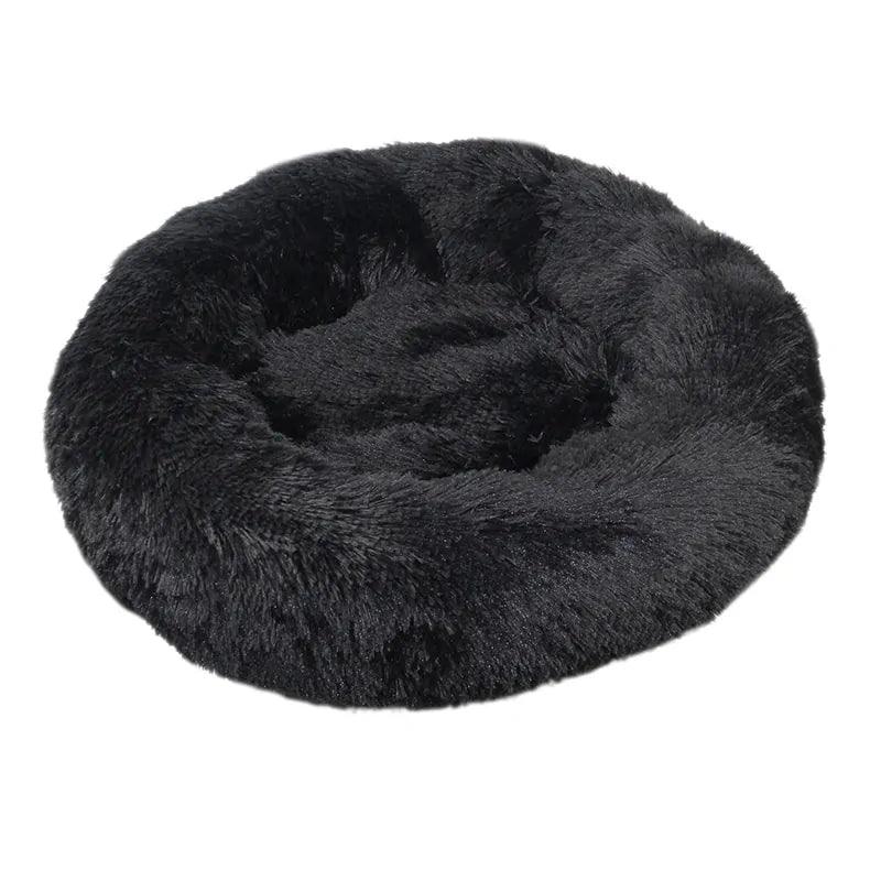 Round Long Plush Dog Beds for Large Dogs - Onemart