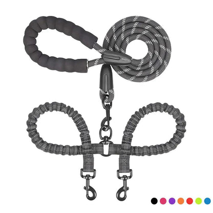 Double Lead Dog Leash - Onemart