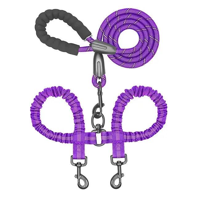 Double Lead Dog Leash - Onemart