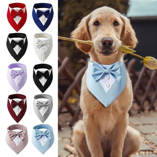 Fashionable Tuxedo Bow Tie For Pets - Onemart