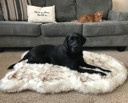 Faux Fur Dog Bed - Onemart