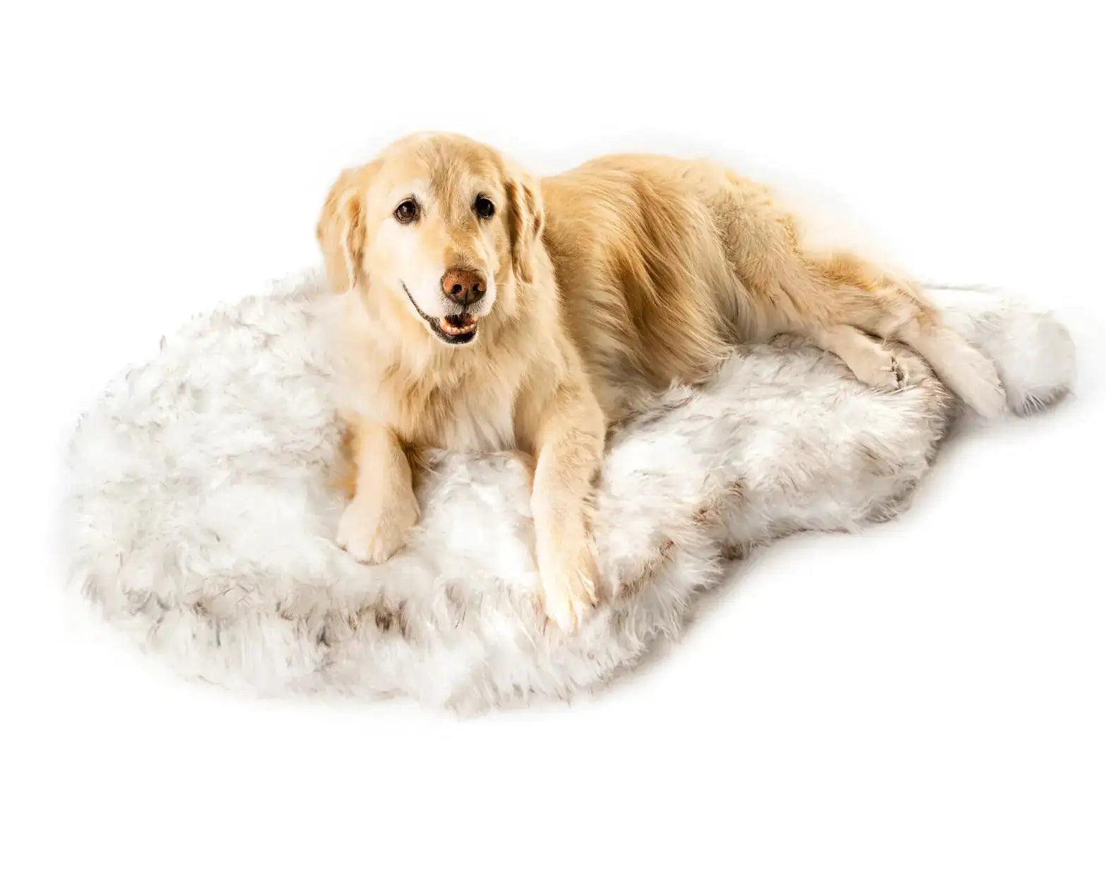 Faux Fur Dog Bed - Onemart