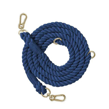 Handmade Braided Cotton Rope Dog Leash - Onemart