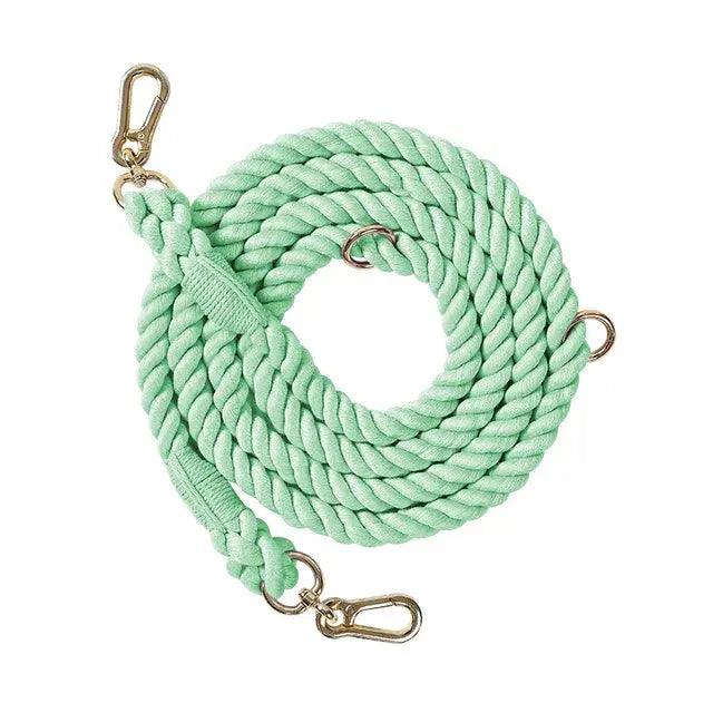 Handmade Braided Cotton Rope Dog Leash - Onemart