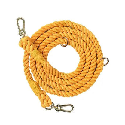 Handmade Braided Cotton Rope Dog Leash - Onemart