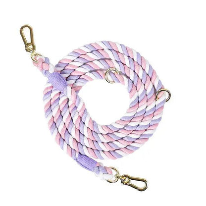 Handmade Braided Cotton Rope Dog Leash - Onemart