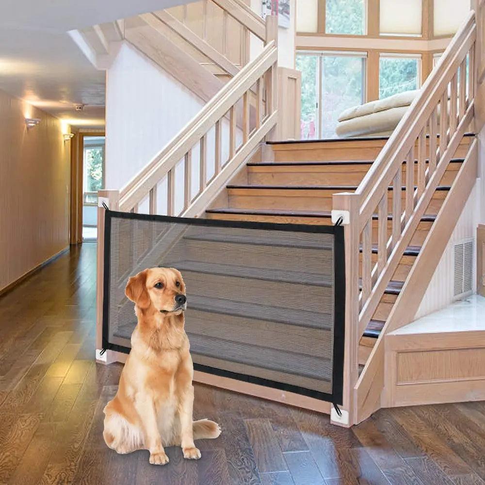 Indoor and Outdoor Dog Gate Mesh Fence - Onemart