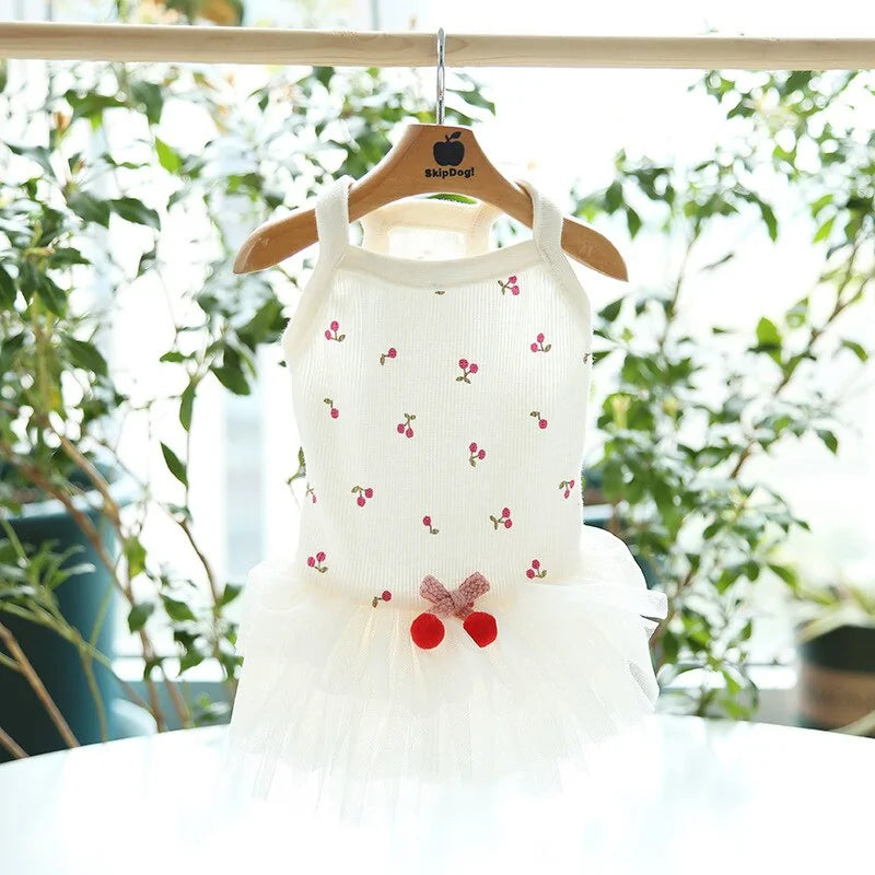 Summer Cherry Dog Dress - Onemart