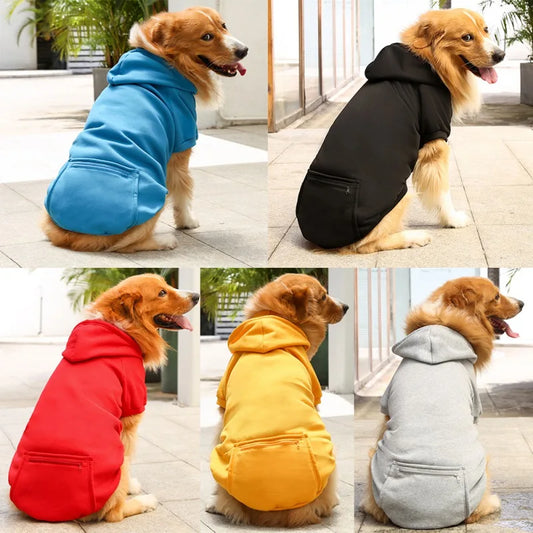 Warm Dog Hoodies for Medium-Large Dogs - Onemart