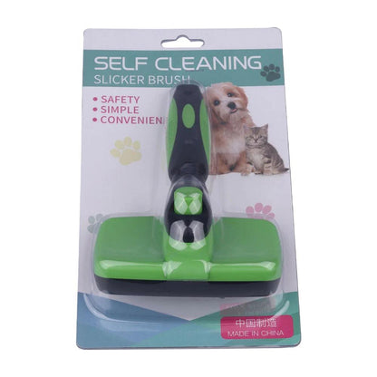 Self Cleaning Dog Brush - Onemart