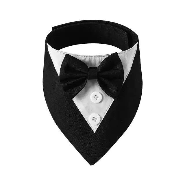 Fashionable Tuxedo Bow Tie For Pets - Onemart