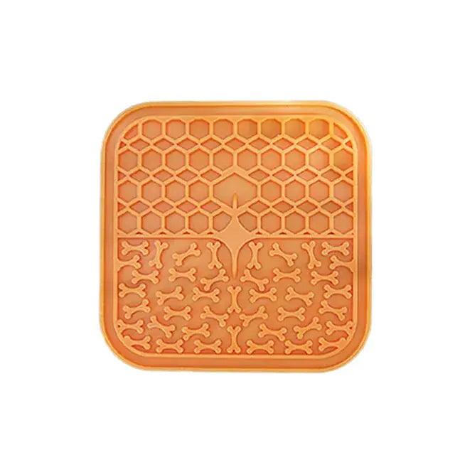 Peanut Butter Lick Pad For Pets: Slow Feeding Mat - Onemart