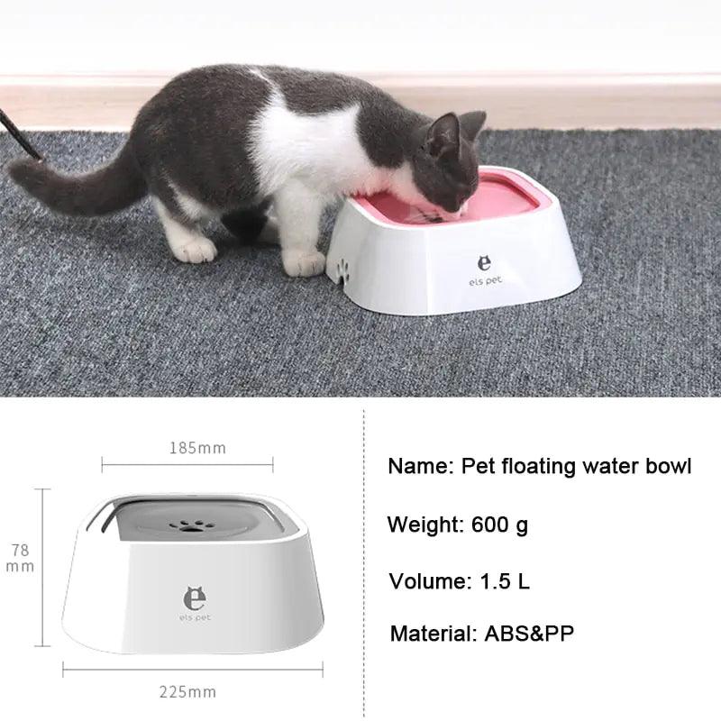 Pet Dog Cat Bowl Floating Bowl Water Drinker - Onemart