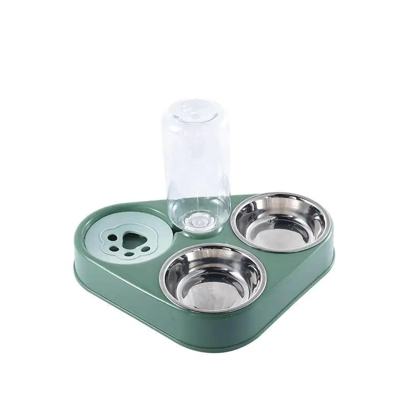 Pet Feeder Bowl With Water Dispenser - Onemart