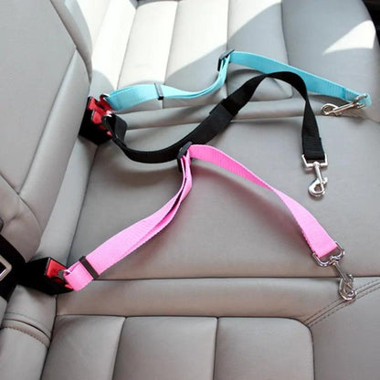 Pets Car Seat Belt Adjustable Harness - Onemart