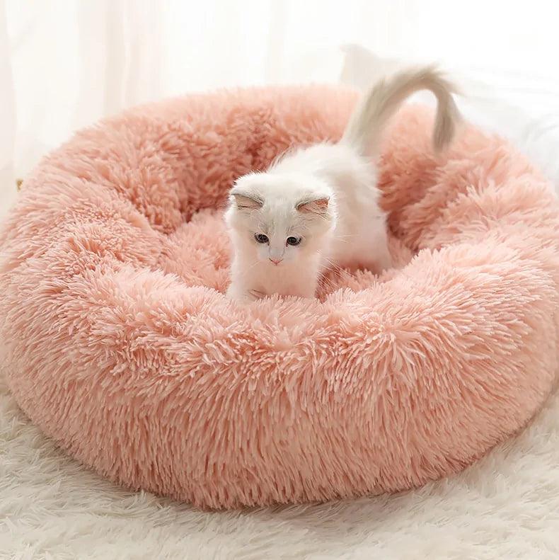 Plush Round Dog Bed - Onemart