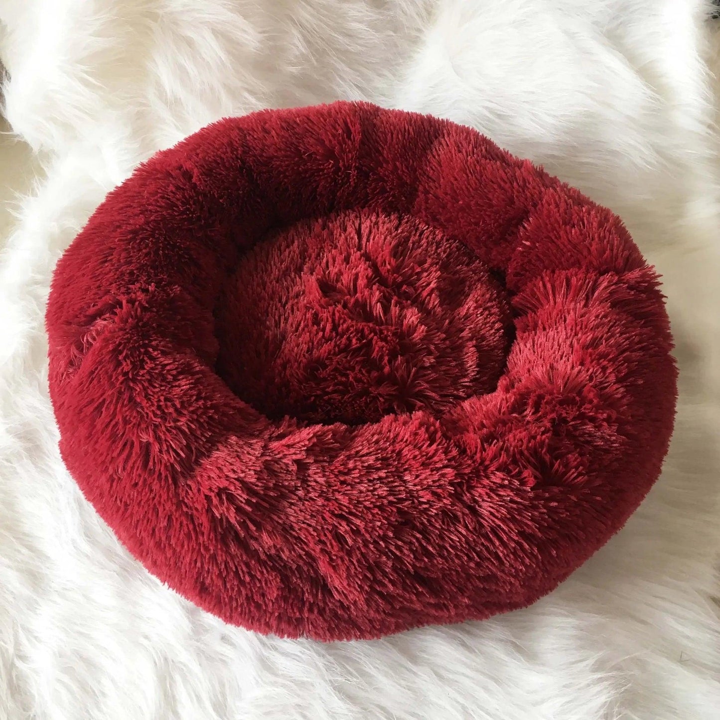 Plush Round Dog Bed - Onemart