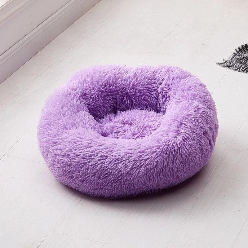 Plush Round Dog Bed - Onemart