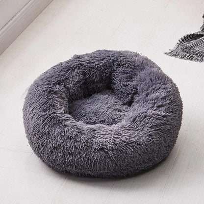 Plush Round Dog Bed - Onemart