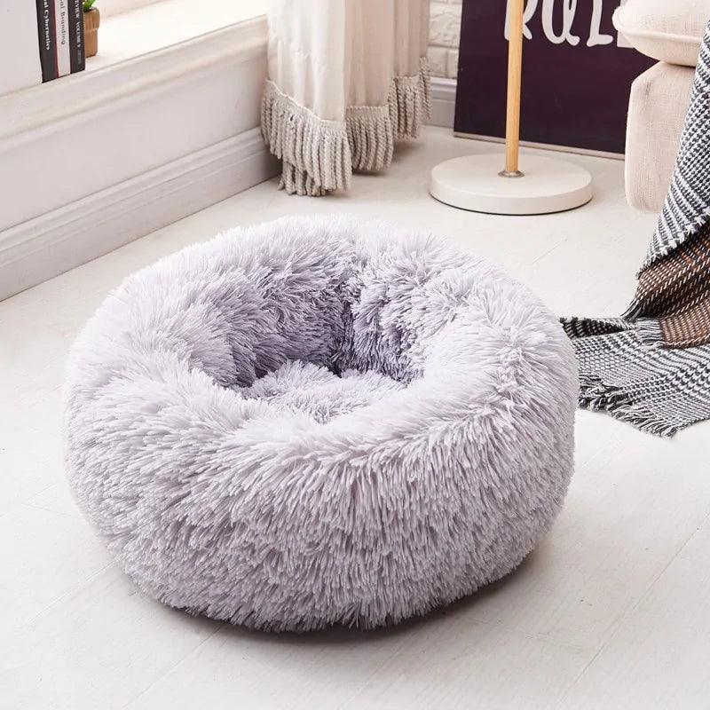 Plush Round Dog Bed - Onemart