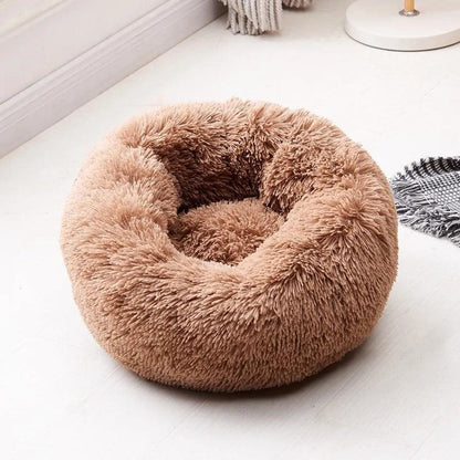 Plush Round Dog Bed - Onemart