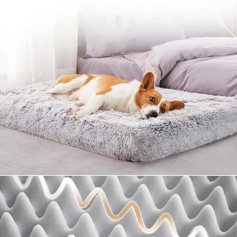 Plush Washable Dog Bed - Onemart