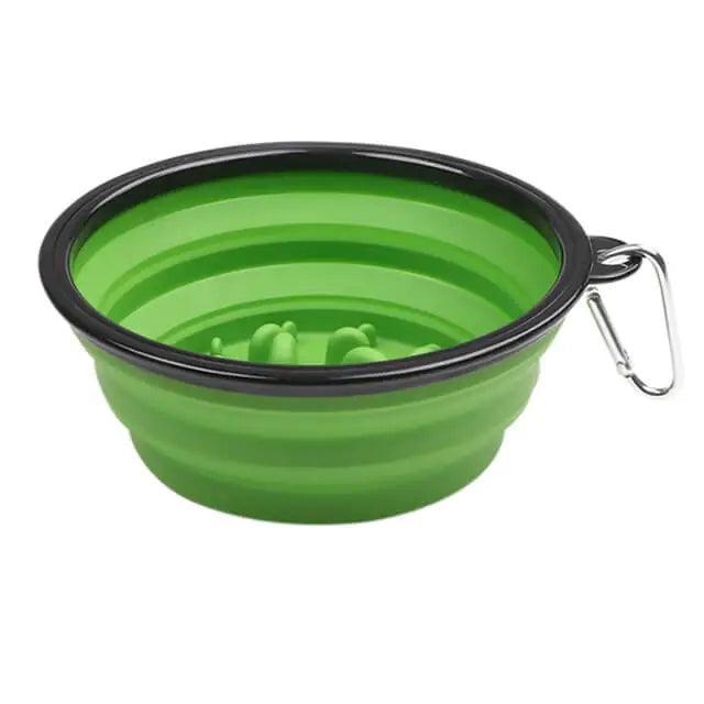 Portable Anti-Gulp Slow Feeder Dog Bowl - Onemart