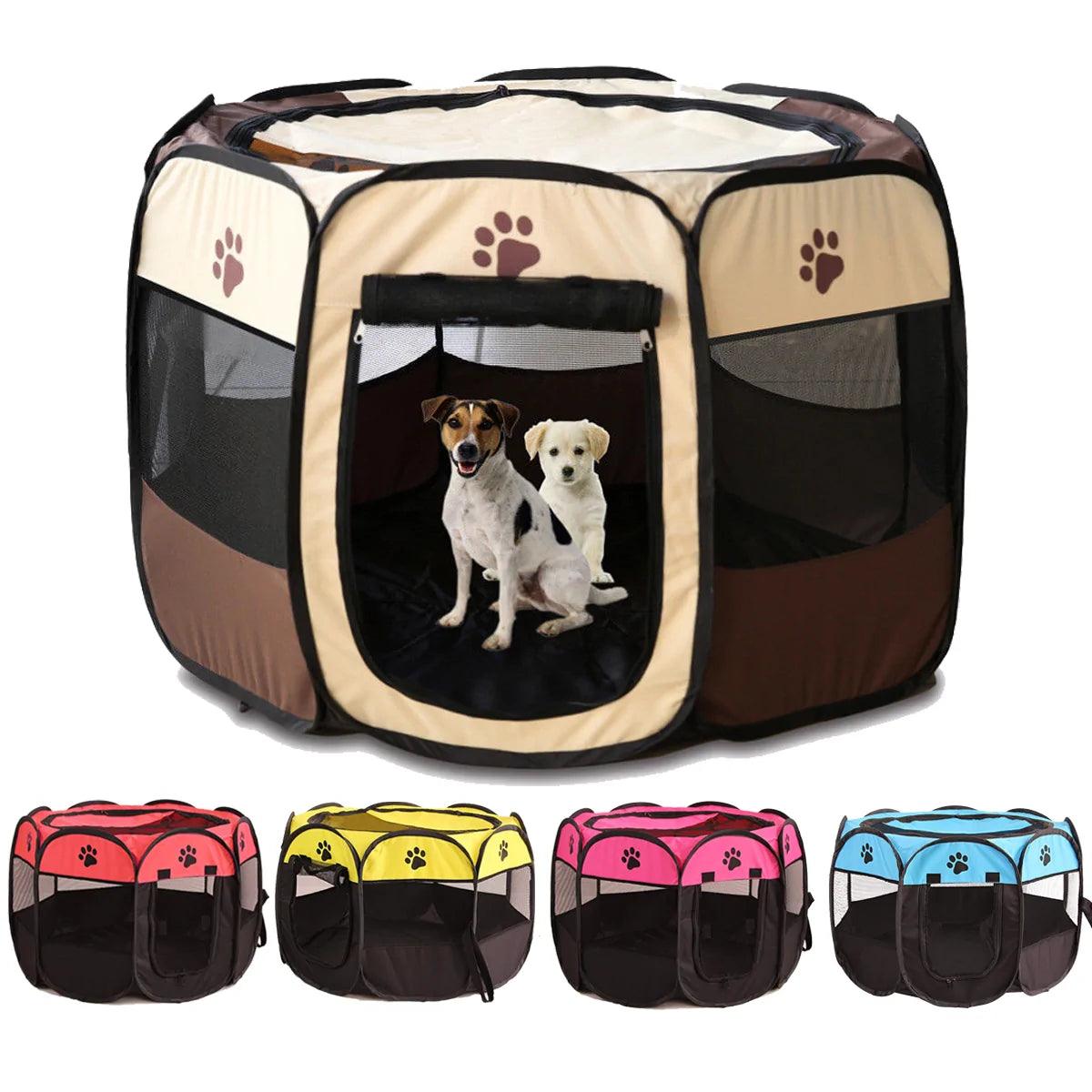 Portable Foldable Pet Playpen - Onemart