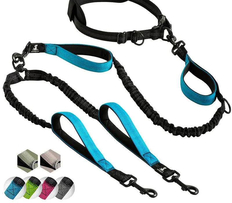 Reflective Comfort Leash Duo - Onemart