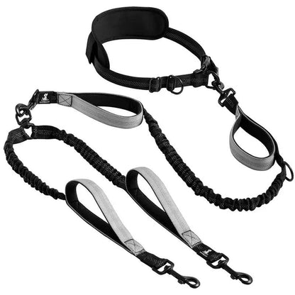 Reflective Comfort Leash Duo - Onemart