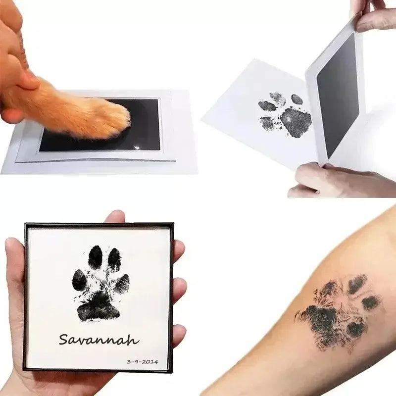 Safe Non-toxic Printing Pad Pet Footprint - Onemart