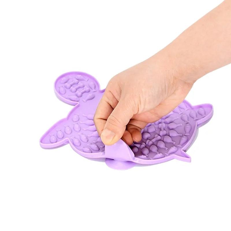 Silicone Bathing Distraction Dog Lick Mat - Onemart