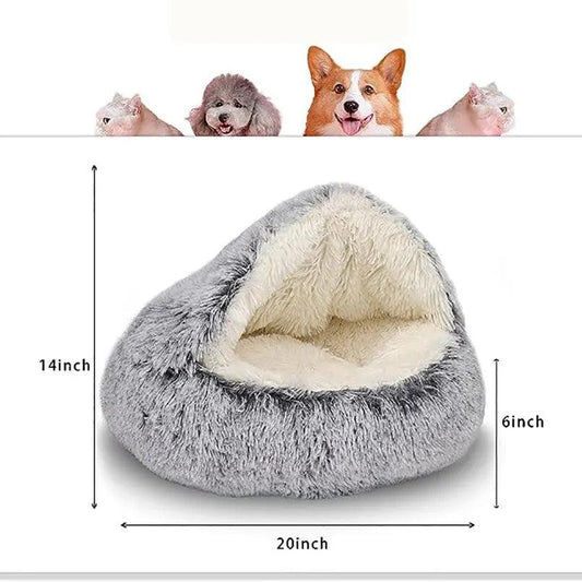 Soft Plush Pet Bed - Onemart