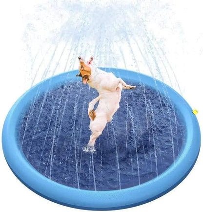 Summer Splash Pet Sprinkler Pad: Inflatable Cooling Mat - Onemart