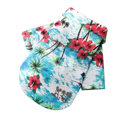 Hawaiian Tropical Dog T-Shirts - Onemart