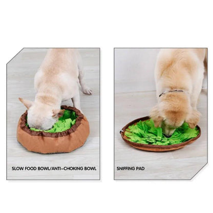 Dog Snuffle Mat Stress Relief Training Blanket