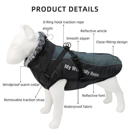 Waterproof Cotton Coat Dogs - Onemart