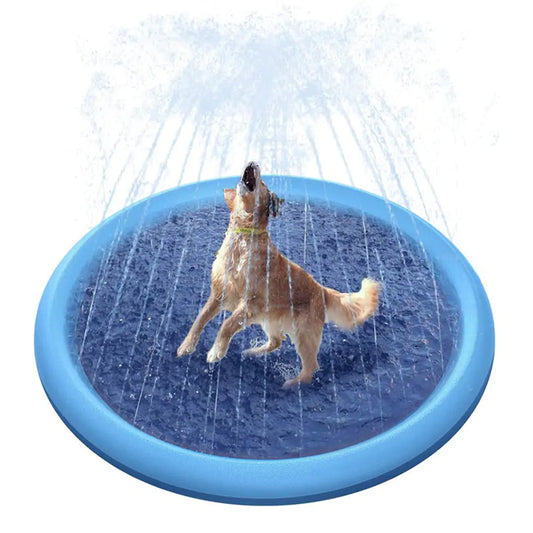 Summer Splash Pet Sprinkler Pad: Inflatable Cooling Mat - Onemart